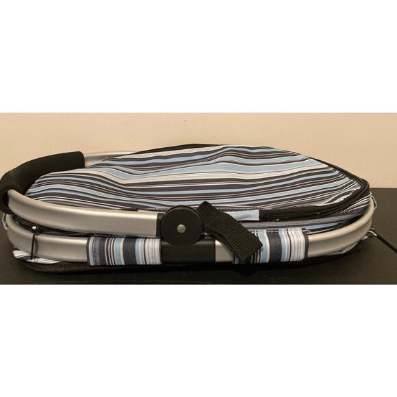 Picnic Basket - Insulated - Handle - Foldable - Rubber Feet Bottom - Li Qing - Picture 2 of 11